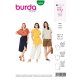 Burda 6204, Oberteil