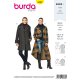 Burda 6462, Mantel & Kurzmantel