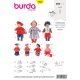 Burda 7903, Puppenkleider