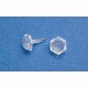 Faltenstecker transparent, 50 St.