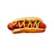 Hot Dog 3D, 2 x 4,8 cm