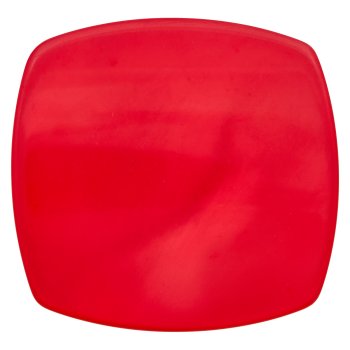 Kunststoff Ösenknopf rot, 38 mm