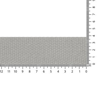 Gurtband extra stark 38mm, silbergrau