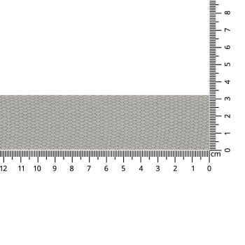 Gurtband extra stark 32mm, silbergrau