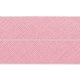 Baumwoll Schrägband 60/30 mm - schweinchenrosa